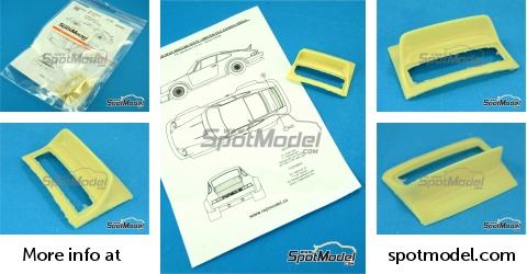 Reji Model SP968 Transkit 1 24 Scale Porsche 911 Ducktail Rear reji-model-sp968-transkit-1-24-scale-porsche-911-ducktail-rear